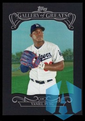 2015 Topps Gallery of Greats Los Angeles Dodgers #GG11 Yasiel Puig